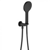 Fienza Kaya Hand Shower and Hook Round Plate - Matte Black